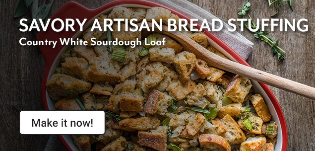 Savory Artisan Bread Stuffing