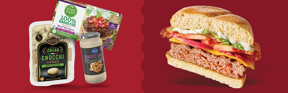 Burgers and Pasta
