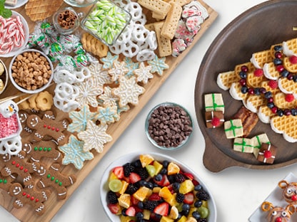 Holiday Charcuterie Boards and Coffee Bar