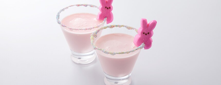 Creamy Easter Bunny Cocktails