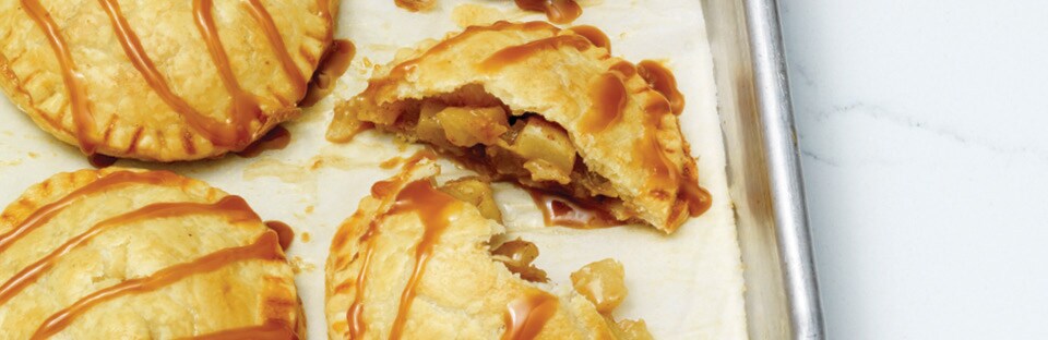 Salted Caramel Apple Hand Pies