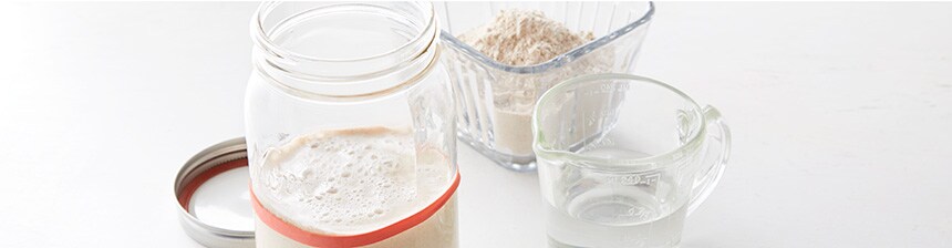 Learn how to make a sourdough starter