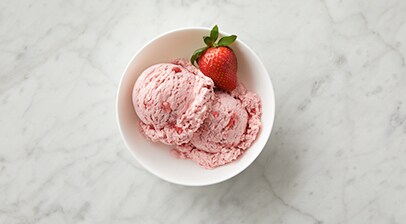 Strawberry Hibiscus Ice Cream Recipe