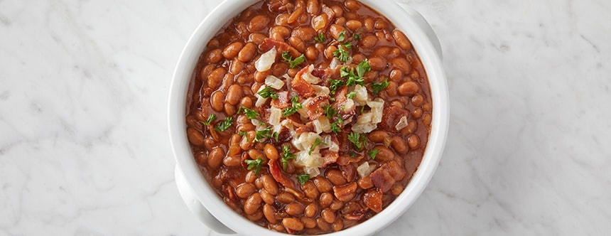 Bourbon Bacon Baked Beans