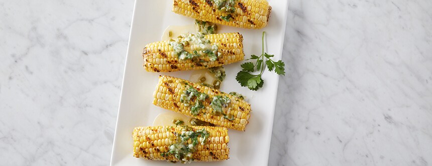 Sweet Hatch Chile Corn on the Cob