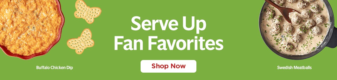 Serve Up Fan Favorites
