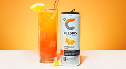 Celsius Sunrise Mocktail