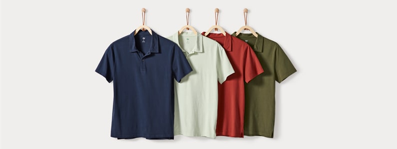 polo shirts