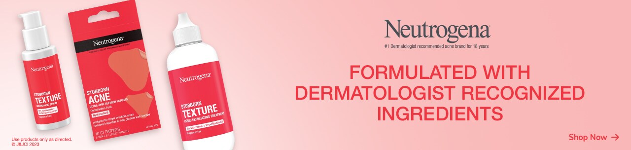formulated with dermatologist recognized ingredients