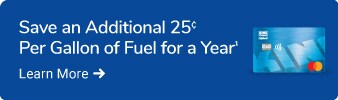 Save an Additional 25 cents Per Gallon of Fuel for a Year