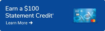 Earn a 100 dollar Statement Credit