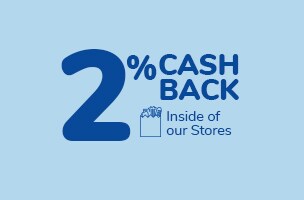 2% Cash Back 2% Cash Back