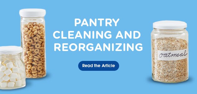 Pantry Cleaning and Reorganizing Article
