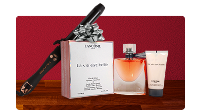 Perfume and Curling Iron