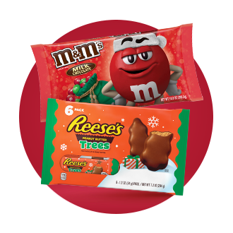 M&Ms and Reeses