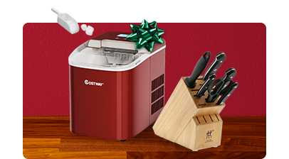 Ice Maker and Knife Set