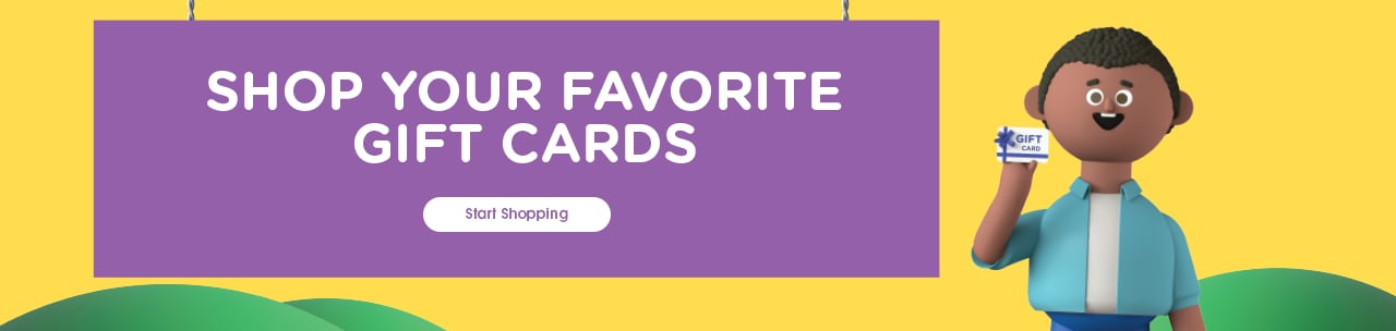 Shop Your Favorite Gift Cards