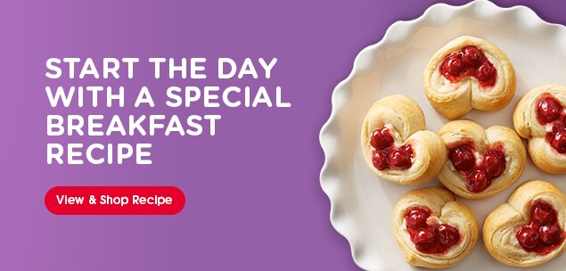 Heart-Shaped Danishes recipe