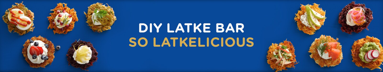 Hanukkah Shop - Build Your Own Latke Bar Hanukkah Shop - Build Your Own Latke Bar