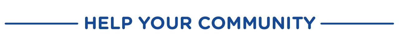 Help Your Community Help Your Community