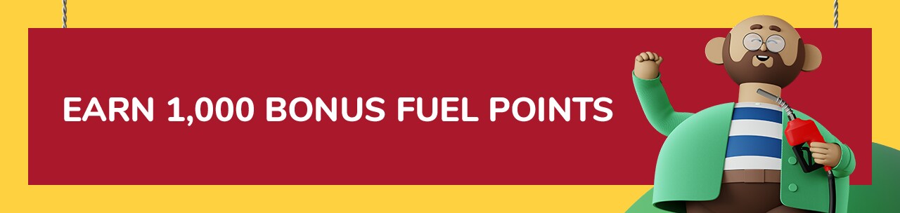 500 Bonus Fuel Points