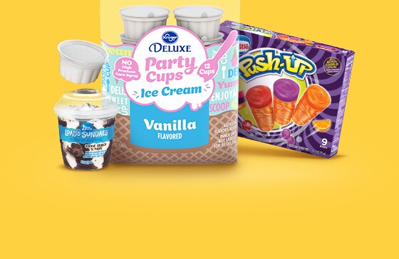 Party cups, push-pops and more!